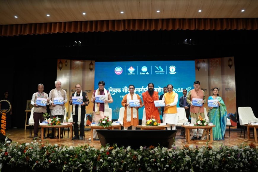 देश के पहले लेखक गांव में हिंदी को संयुक्त राष्ट्र संघ की आधिकारिक भाषा बनाए जाने का प्रस्ताव पारित हुआ