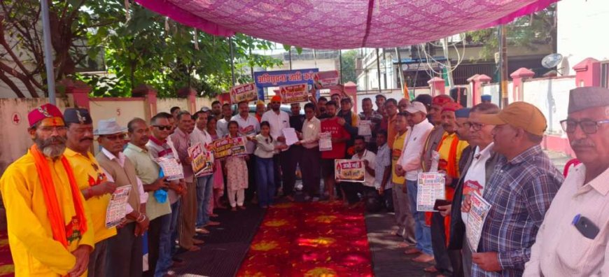 बिंदुखत्ता राजस्व आंदोलन में गूंजी 12 वर्षीय सोनाली की आवाज, 55 सेकंड में दिया स्पष्ट संदेश